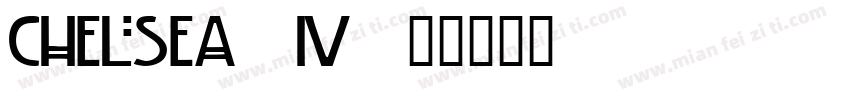 Chelsea IV字体转换